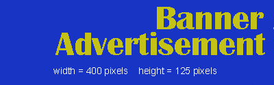 banner advertisement prototype